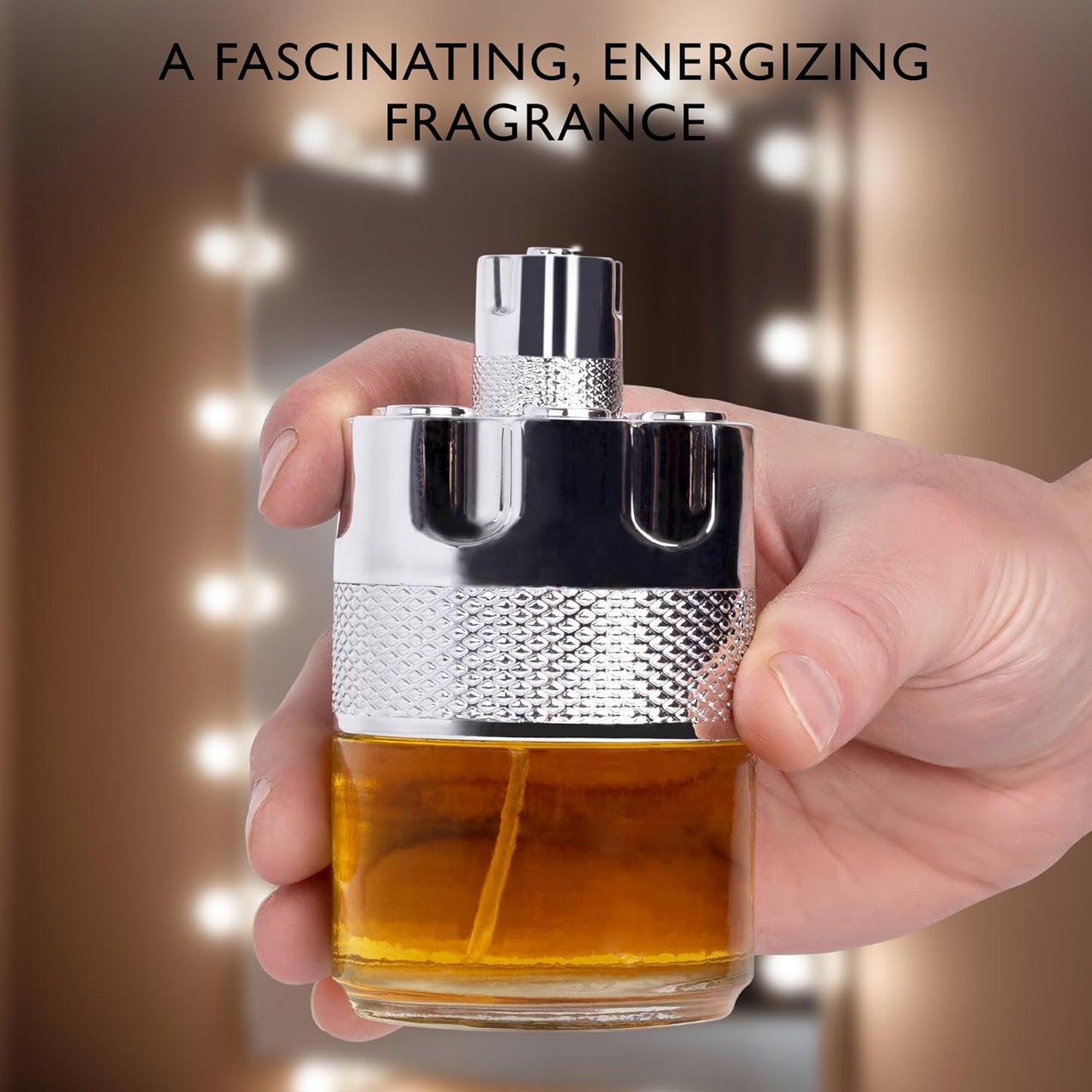 Azura Noir for Men Eau De Parfum - Woody Spicy Fragrance - Long-Lasting Cologne Choice For Daily Wear - Top Notes of Lemon, Nigerien Ginger, Refreshing Mint & Lavender - Elegant 100ml Bottle