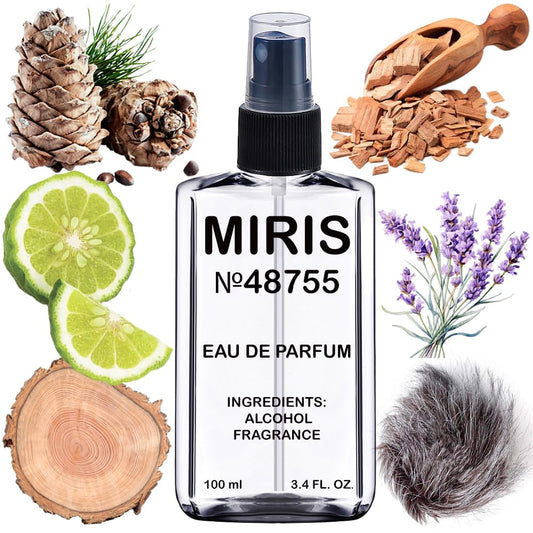 MIRIS No. 48755, Inspired by Prives Rehab, Long-Lasting Unisex Eau de Parfum for Women & Men, Spray 3.4 Fl Oz / 100 ml