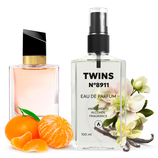 TWINS Impression of Libre | Unisex Perfume for Women and Men Eau de Parfum | No.8911 | 3.4 Fl Oz / 100 ml