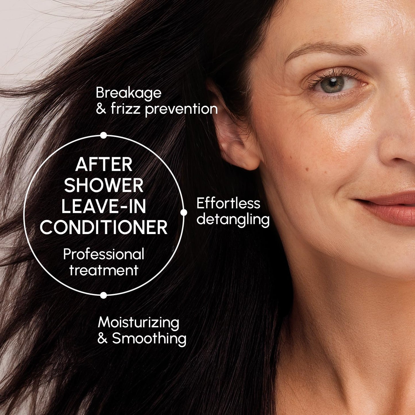 MAREE Leave In Conditioner for Dry Damaged Hair - Leave In Conditioner for Curly Hair - Care for Women & Men with Keratin & Argan Oil - Fine Spray Alternative Moisturizer - Acondicionador Para Cabello