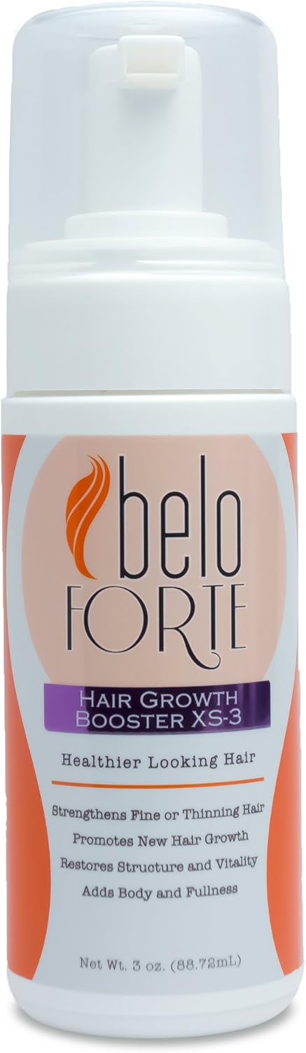 BeloForte Hair Strengthening Booster XS-3 - Hair Treatment for Women & Men - Cabello Fuerte y Abundante