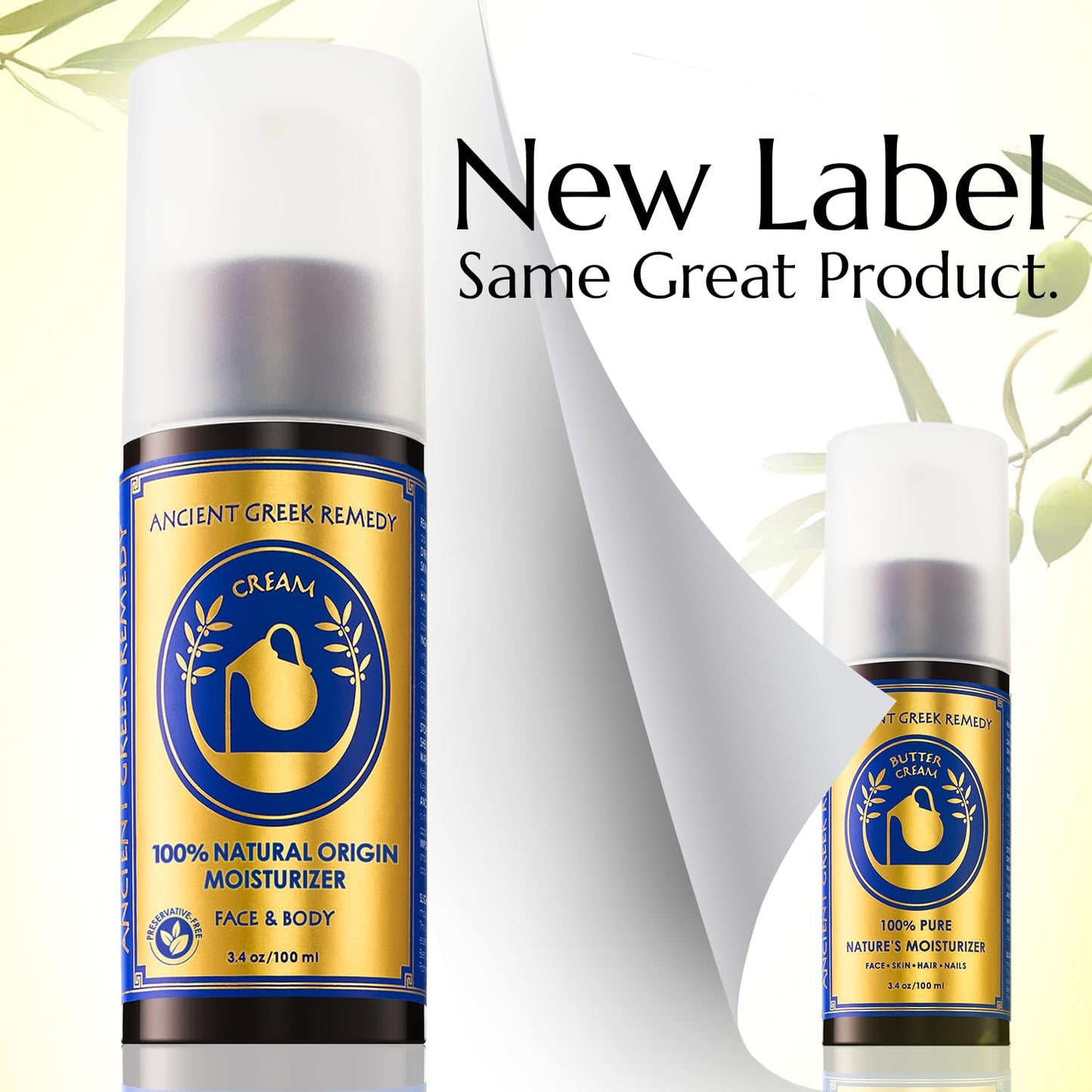 Organic Anti Aging Face and Body Butter Cream for Dry Skin, Hair, Hands, Cuticle, Nails. Made of Almond, Olive, Jojoba, Rosehip, Vitamin E, Lavender oil. Day and Night Moisturizer for Women, Men