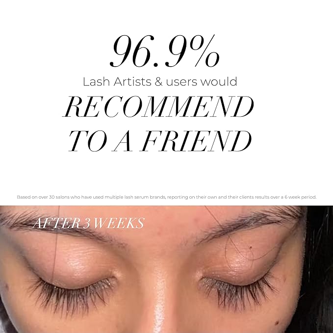 Lash Serum for Eyelash Growth, Makeup Eyelash To Grow Lashes, Lash Boost Serum Lash Enhancing (3mL)
