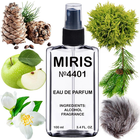 MIRIS No. 4401, Inspired by Style In Play, Long-Lasting Eau de Parfum for Men, Spray 3.4 Fl Oz / 100 ml