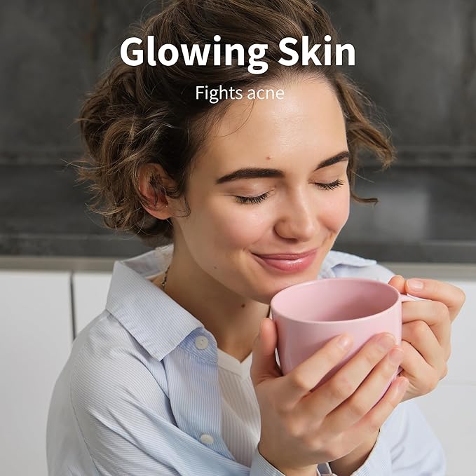 Nourished Androgen Relief Spearmint Tea - Organic Herbal Spearmint Tea for Clear Skin and Reduced Unwanted Facial Hair Growth - 180 Servings