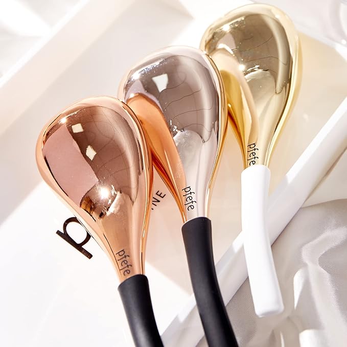 Cryo Sticks for Face, Ice Globes Cryo Globes for Facials, Esthetician Supplies Gifts, Unbreakable Stainless Steel Ice Roller Cooling Spa Balls with Storage Case