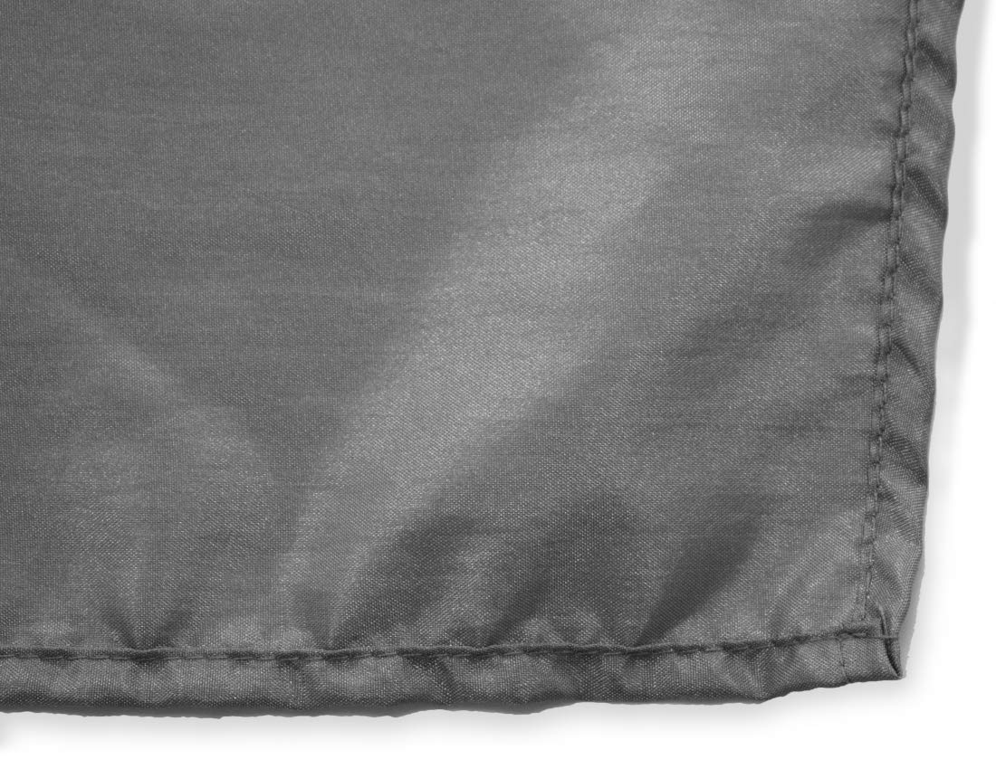 Betty Dain Lightweight Crinkle Nylon Hair Cutting/Styling Cape, Water Resistant, Ultra Lightweight Crinkle Antron Nylon, Repels Hair, Neck Snap Closure, Generous 54 x 60 Inch Size, Silver