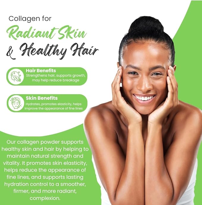 Multi Collagen Peptides Powder Unflavored - 5 Types Multi Collagen Complex (I, II, III, V, X) - Grass Fed Hydrolyzed Powder Collagen for Hair, Skin, Nails, Joints & Gut Health - 30 Servings