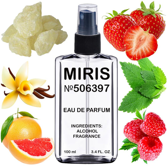 MIRIS No. 506397, Inspired by Sexy Graffiti, Long-Lasting Eau de Parfum for Women, Spray 3.4 Fl Oz / 100 ml