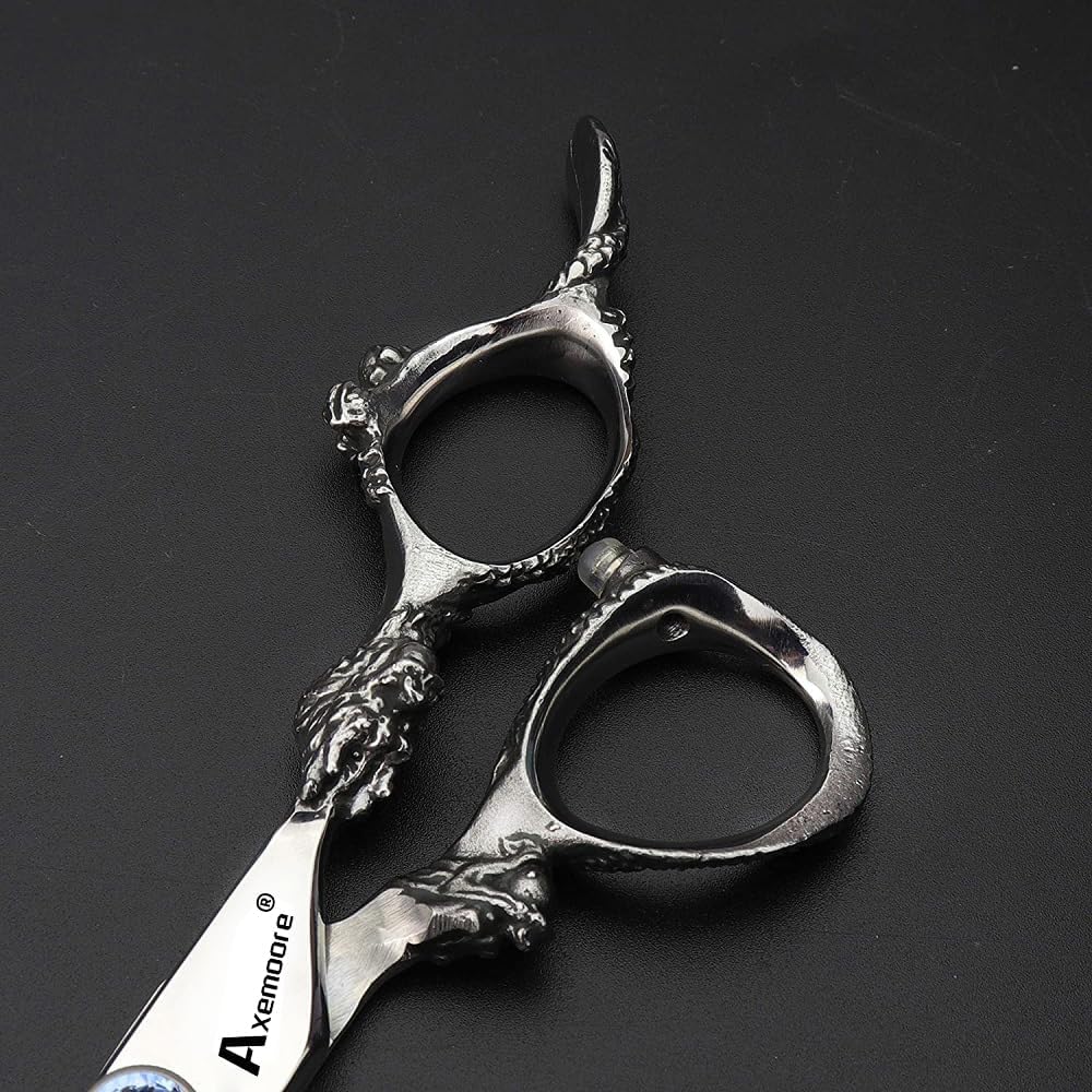 7/7.5/8/9 Inch Salon Professional Hairdressing Scissors Barber Hairstyling Special Tools (7 inch 2pc-B)