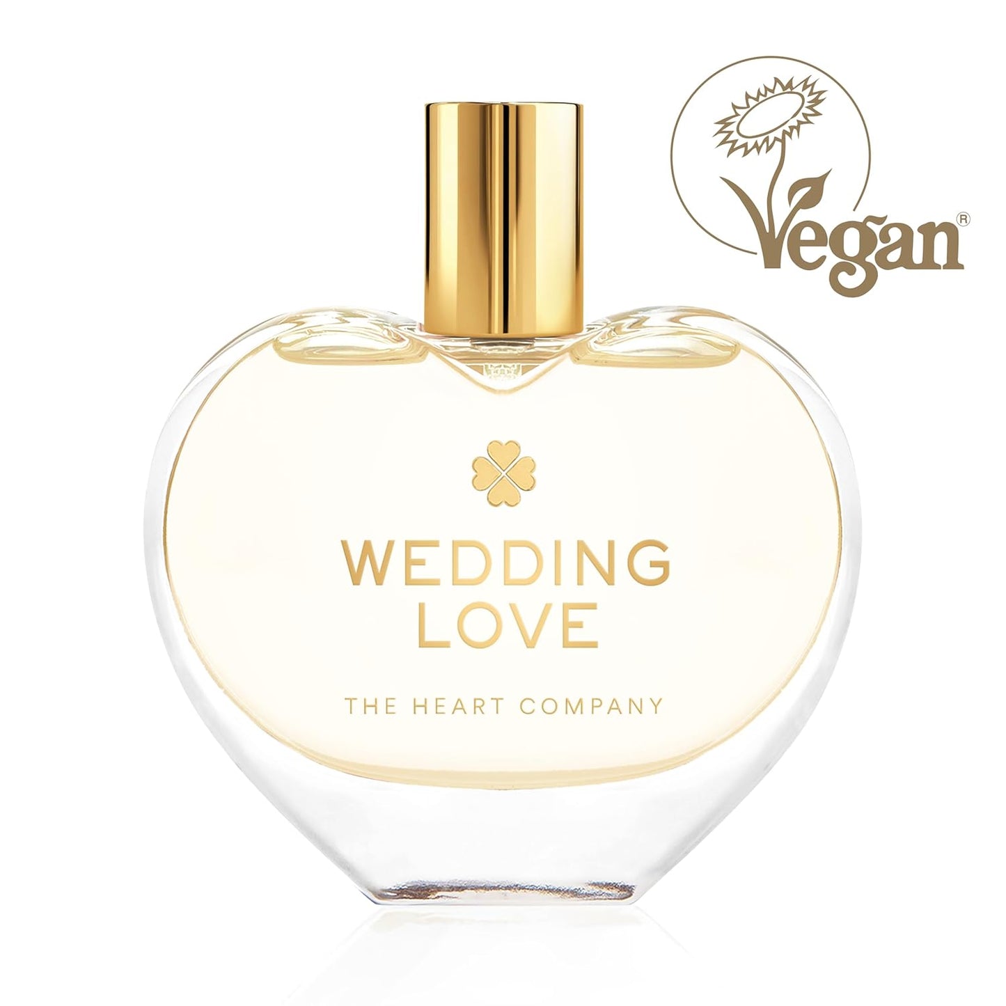 THE HEART COMPANY WEDDING LOVE Perfume for women | Fruity Sweet Women's Fragrance | Bridal Shower Gift | Wedding Gift for Bride | Vegan & Cruelty-Free EDP 75ml - 2.5 fl oz.