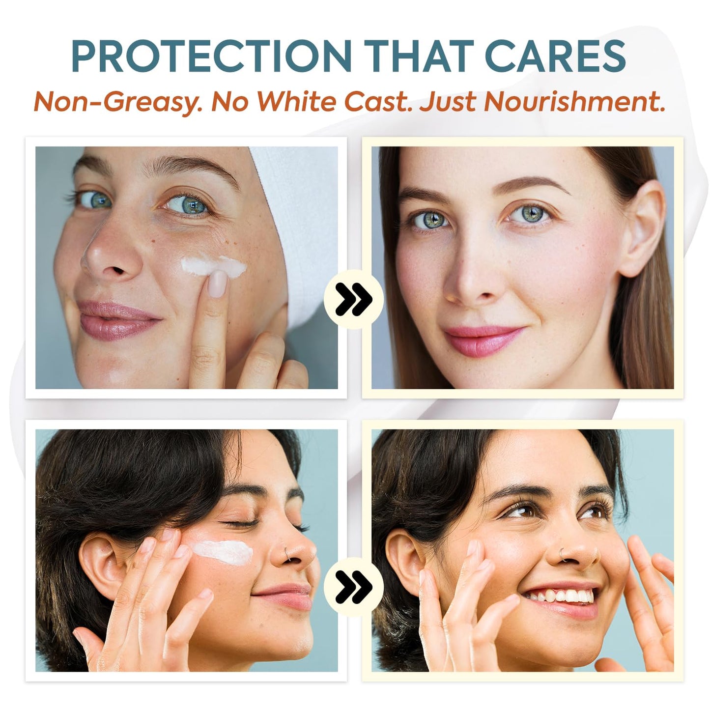 Beef Tallow Sunscreen with Zinc Oxide: Natural Non-Toxic SPF 50 Tallow Sunblock Cream for Face & Body - with 10 Food-Grade Botanical Extracts (SPF 50 (Pack of 2))