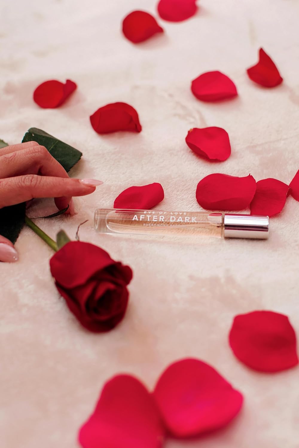 Eye of Love After Dark Pheromone Perfume for Women - Sultry Scent Cologne with Jasmine Vanilla White Chocolate - Long Lasting Plant-Based Fragrances - Bold Scent for Her - 10ml/0.34fl oz