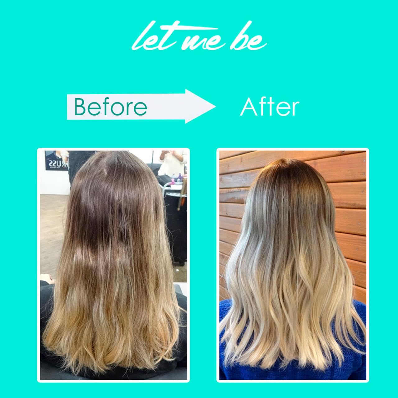 Let Me Be Pro Repair Ultra Mask BTX 1kg / 35.27 oz – Deep Conditioning Hair Mask for Damaged, Dry, Bleached, or Chemically Treated Hair – Intense Nourishment, Shine & Smoothness – Pro Repair