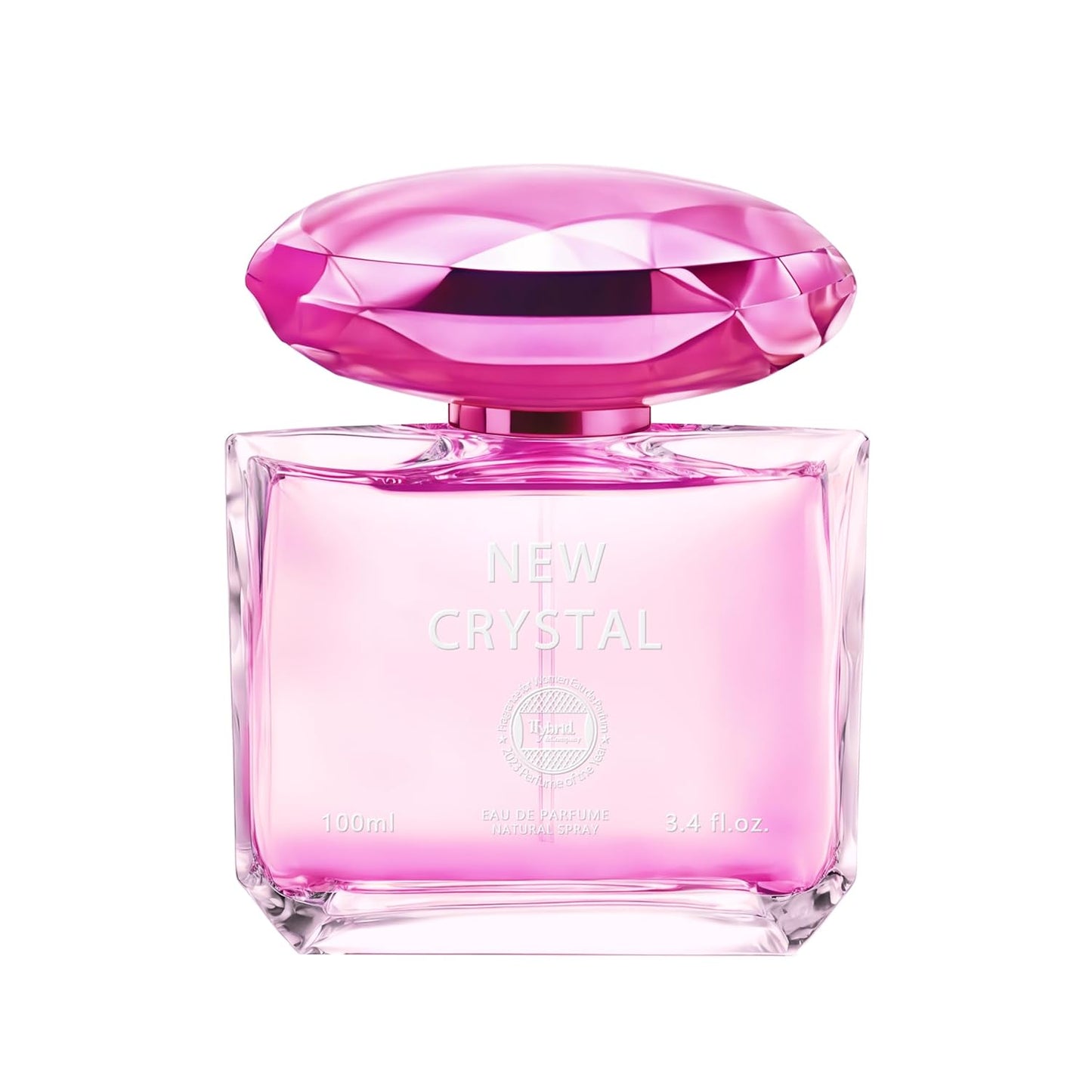 Hybrid & Company New Crystal For Women Eau De Parfume Pour Femme Natural Spray 3.4FL.OZ