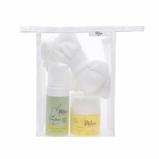 Moisturising Skincare Bundle- Foaming Facial Cleanser 100ml & Face Moisturiser 50ml, Dermatologically Tested, for Sensitive Skin