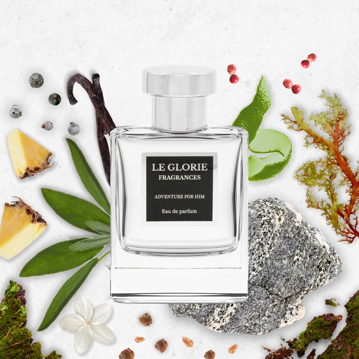 Inspired by Creed's Aventus For Men Eau de Parfum, Long Lasting Perfume Spray for Men, EDP, All Skin Types, Cruelty Free - 1.7 fl oz 50ml