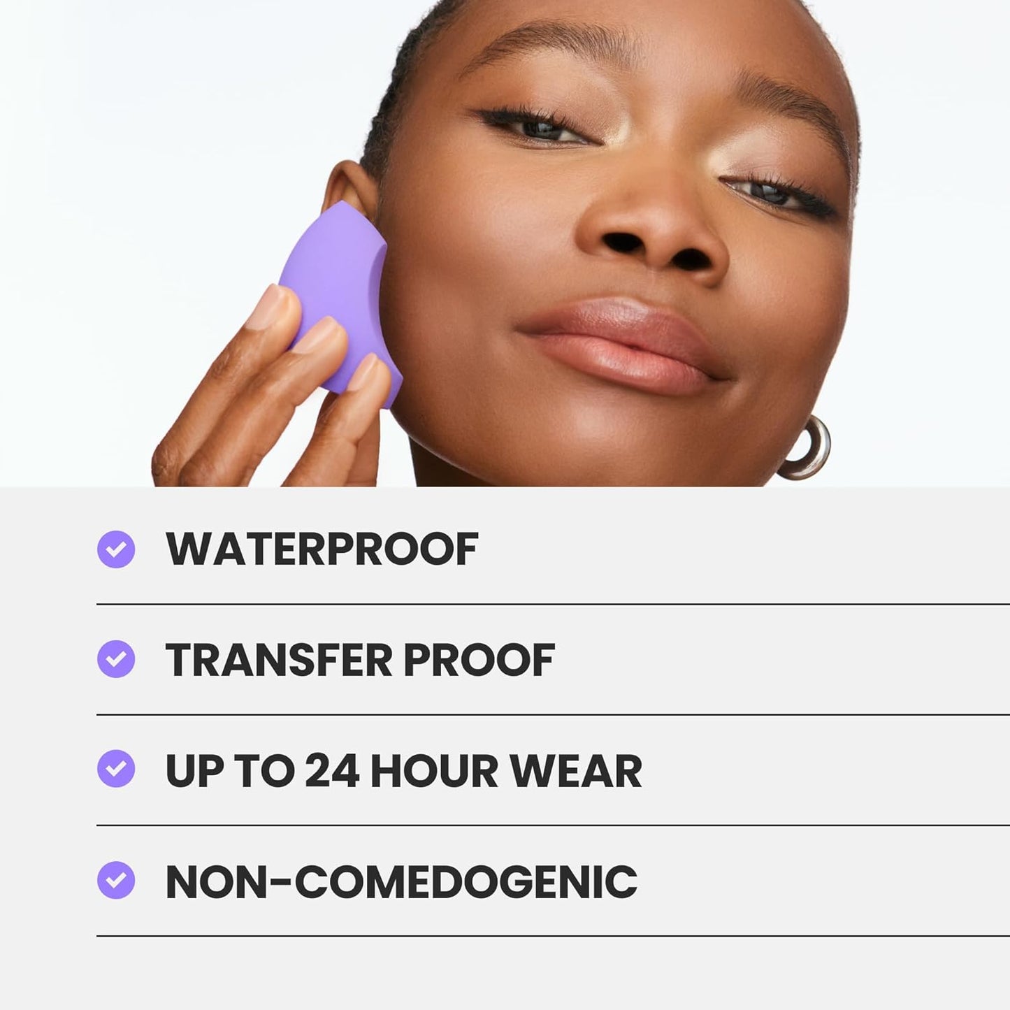 Wonderskin Hyper-Bond Serum Foundation – Waterproof, Transfer-Proof, 24HR Longwear Face Makeup with Niacinamide & Hyaluronic Acid – Lightweight, Natural Finish, Vegan & Cruelty-Free (Moxy)