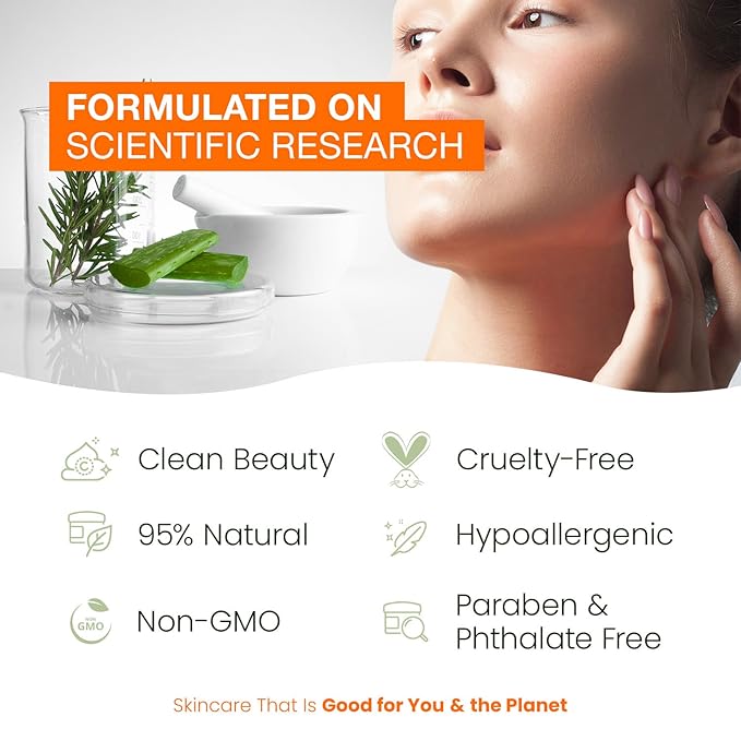 Cucumber & Aloe Face Serum - Dermatologist Tested, Hydrates & Moisturizes Dry Skin, Reduces Redness, Soothing, Anti-Aging, Cruelty Free Korean Skin Care For All Skin Types - 1.69 oz