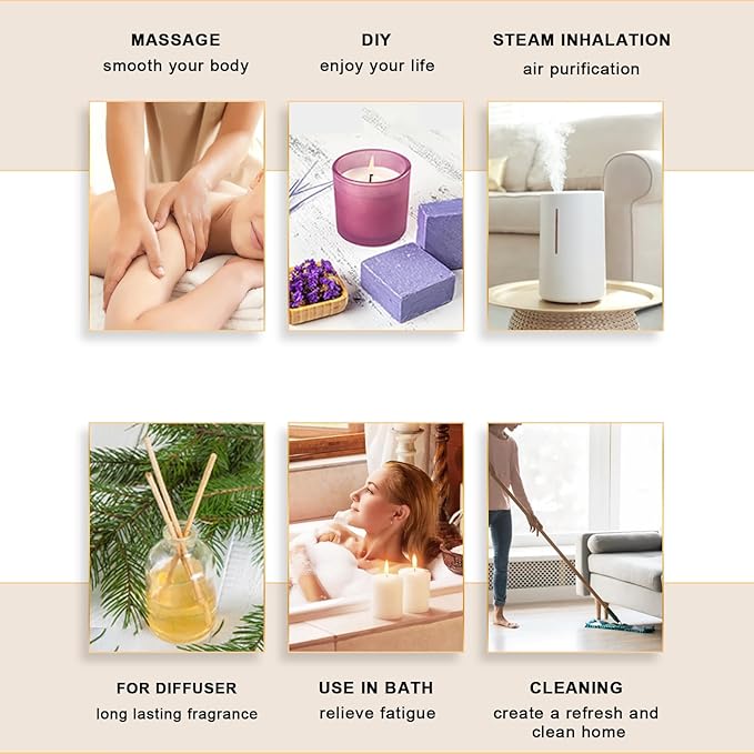 Marjoram Essential Oil 118 ml Large Bottle Premium Marjoram Oil with Glass Dropper Great for Diffusers, Soap Candle Making - 4 oz