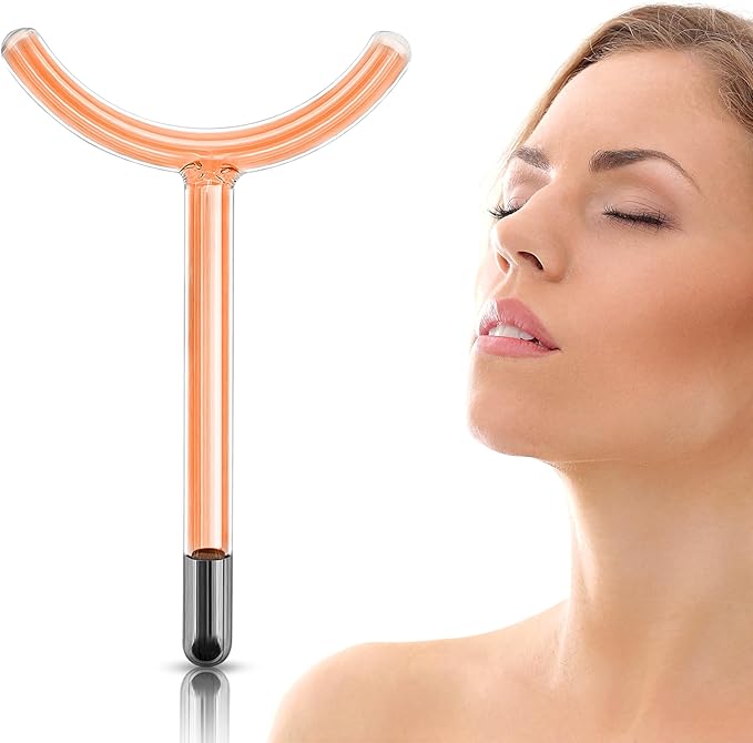 Electrode Wand Glass Tube Handheld Spare Parts Elitzia ETHB01 (Orange Y Shape)