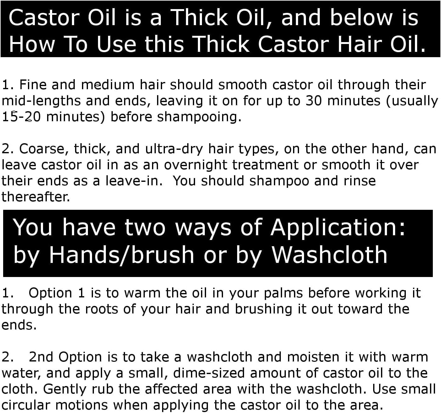 Essentially KateS Castor Oil 16 Fl Oz (Glass Bottle) - Argan + Rosehip - A Huge Glass Bottle with a Pump - 100% Pure and Natural, Cold Pressed, and Hexane-Free, Body, Hair