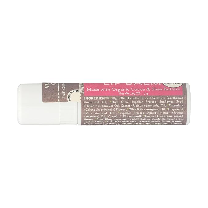 Soothing Touch Lip Balm - Vegan Vanilla Chai - Case of 12-0.25 oz