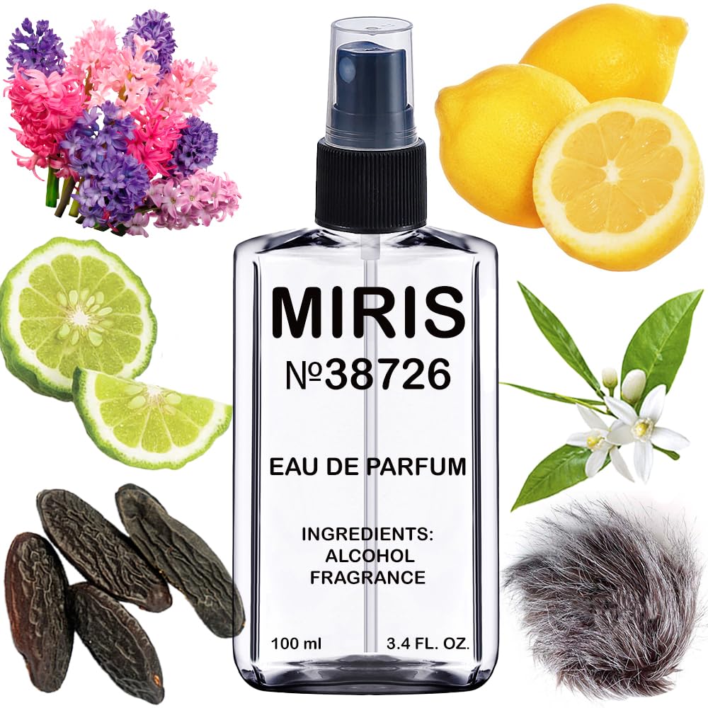 MIRIS No. 38726, Inspired by Vers Pour Homme, Long-Lasting Eau de Parfum for Men, Spray 3.4 Fl Oz / 100 ml
