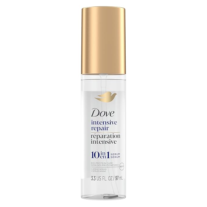 Dove Intensive Repair Amino Serum for Damaged Hair with Bio-Protein Care Technology 3.3 oz
