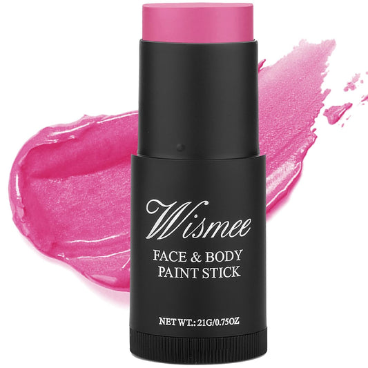 Hot Pink Eye Black, Anti-Glare Under Eye Black Sports Grease Stick for Baseball, Softball, Soccer, Lacrosse, Hockey - 0.75 oz