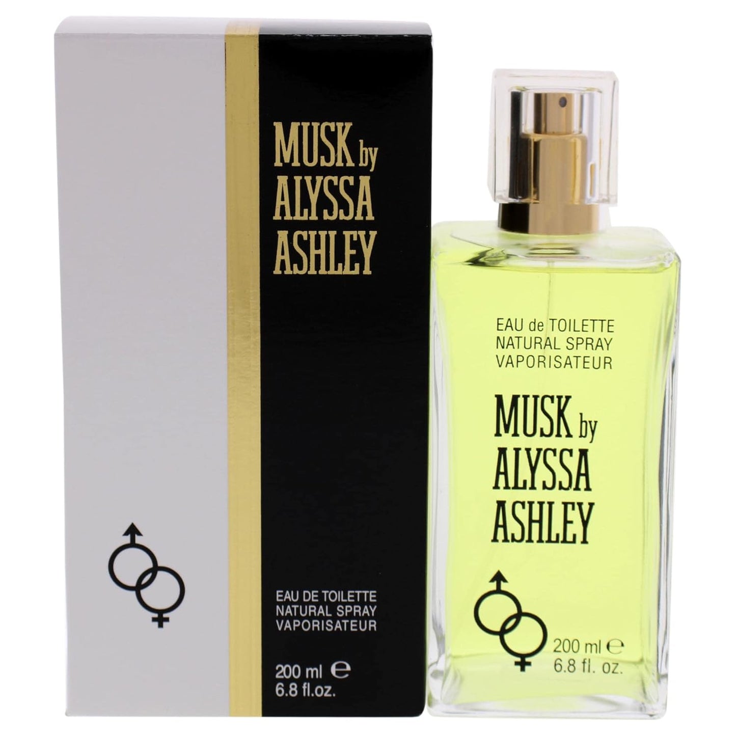 Alyssa Ashley Musk - Perfume for Men and Women with Citrus and Sicilian Bergamot - Long Lasting - Womens Fragrances - 6.8 oz EDT Spray