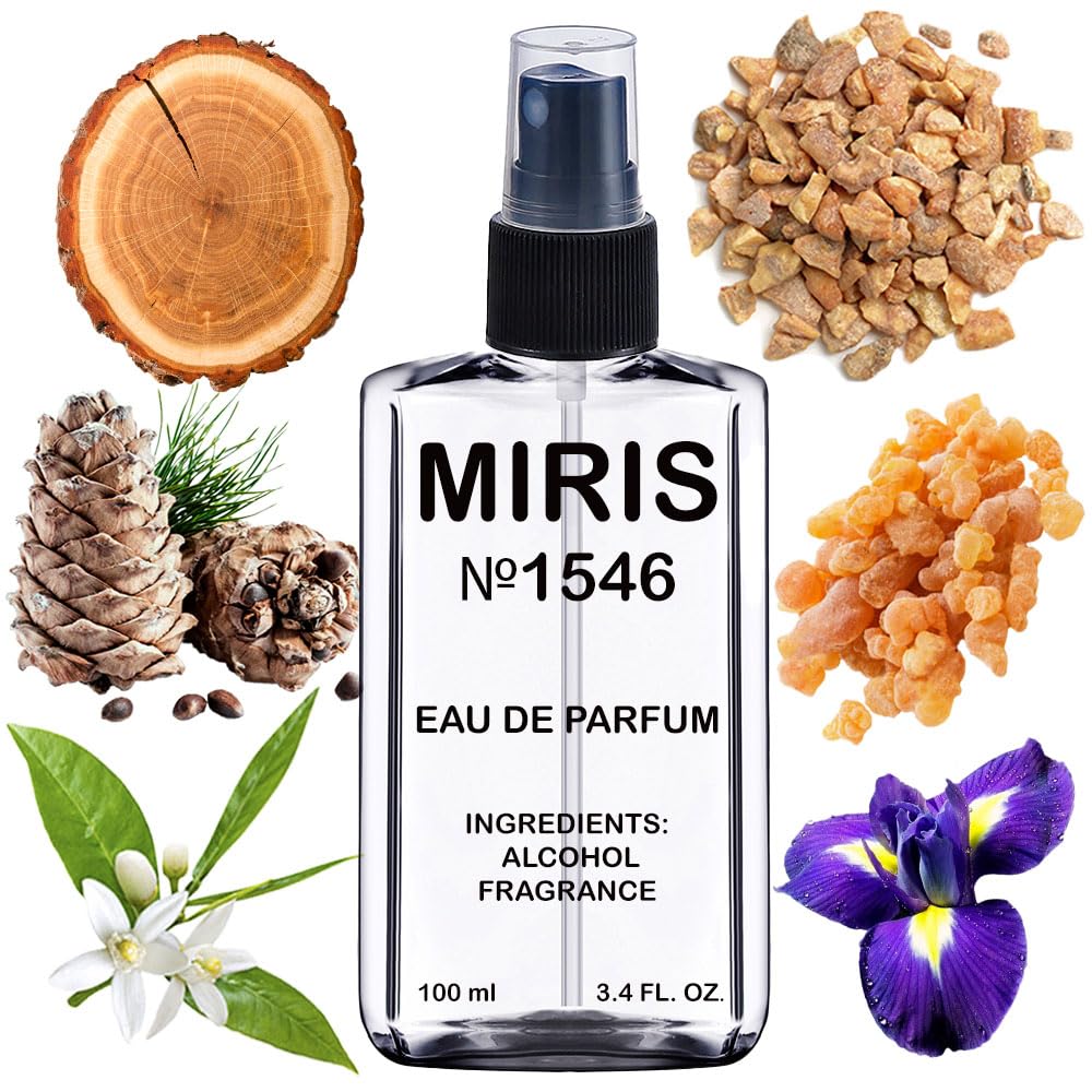 MIRIS No. 1546, Inspired by Infusion De Iris, Long-Lasting Eau de Parfum for Women, Spray 3.4 Fl Oz / 100 ml