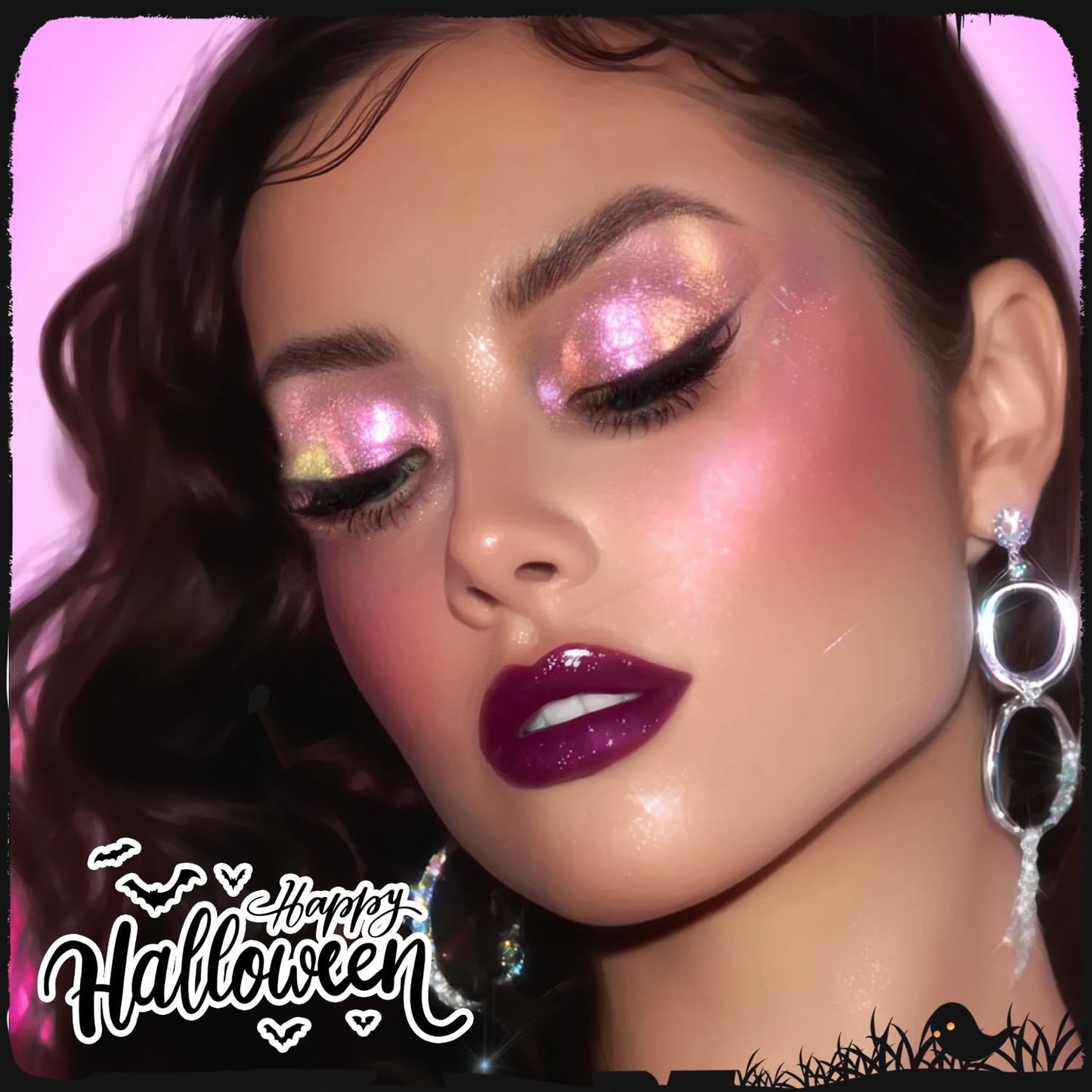 Multichrome Liquid Eyeshadow Set,3 Colors Multi-Dimensional Eye Liner Makeup,High Pigment Waterproof Metallic Eye Shadow,Ultre Fine Tip Glitter Eyeshadow (07 bronzer+08 armor+09 gold)