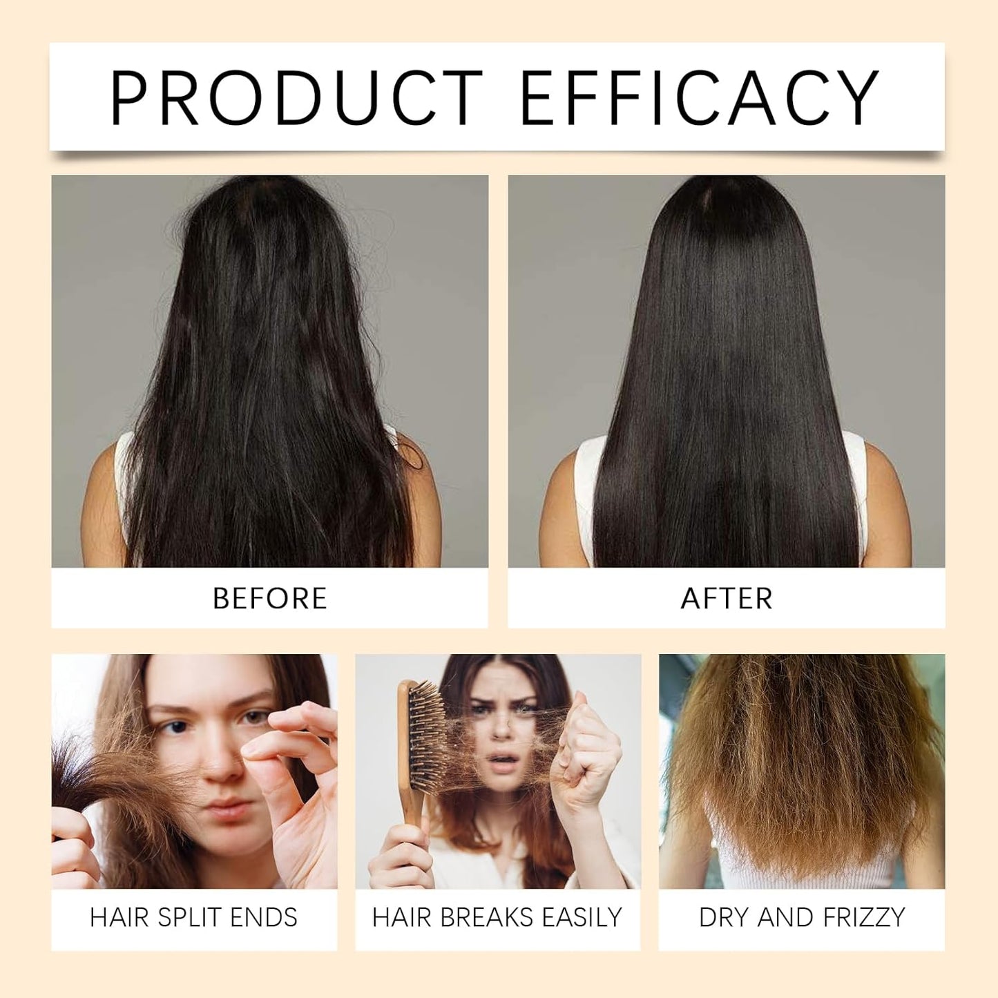 Keratin Hair Mask | Deep Conditioning Treatment for Damaged Hair 3.53OZ With Hydrolyzed Keratin & Smoothing Silicones | Frizz Control & Hydration for Dry, Curly, Straight, Fine, Thick Hair (2 PCS)