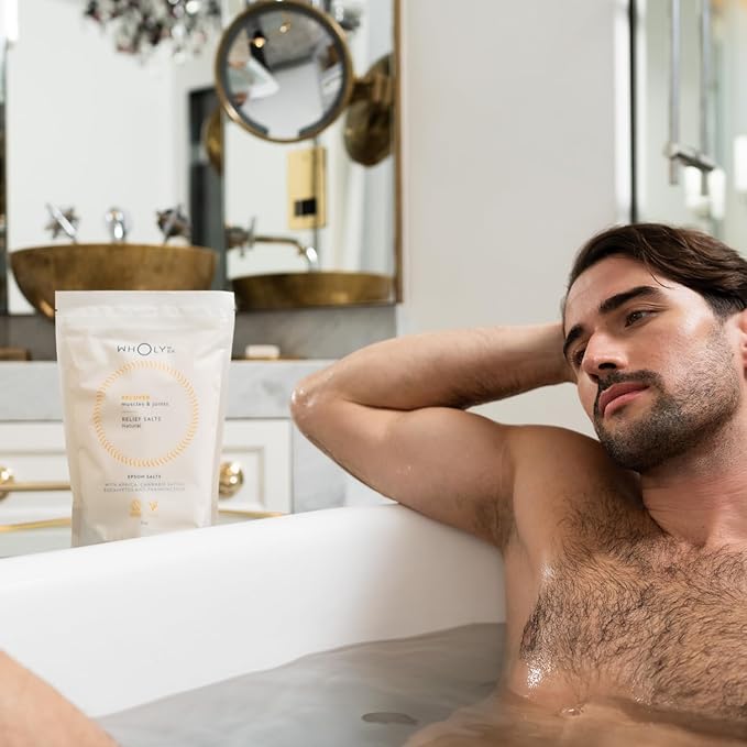 Epsom Salt Bath Salts - Natural Bath Soak for Muscle and Joint Recovery with Arnica, Frankincense and Eucalyptus Essential Oil - Great for Post Workout and Relaxation - 35 Ounce (1Kg)