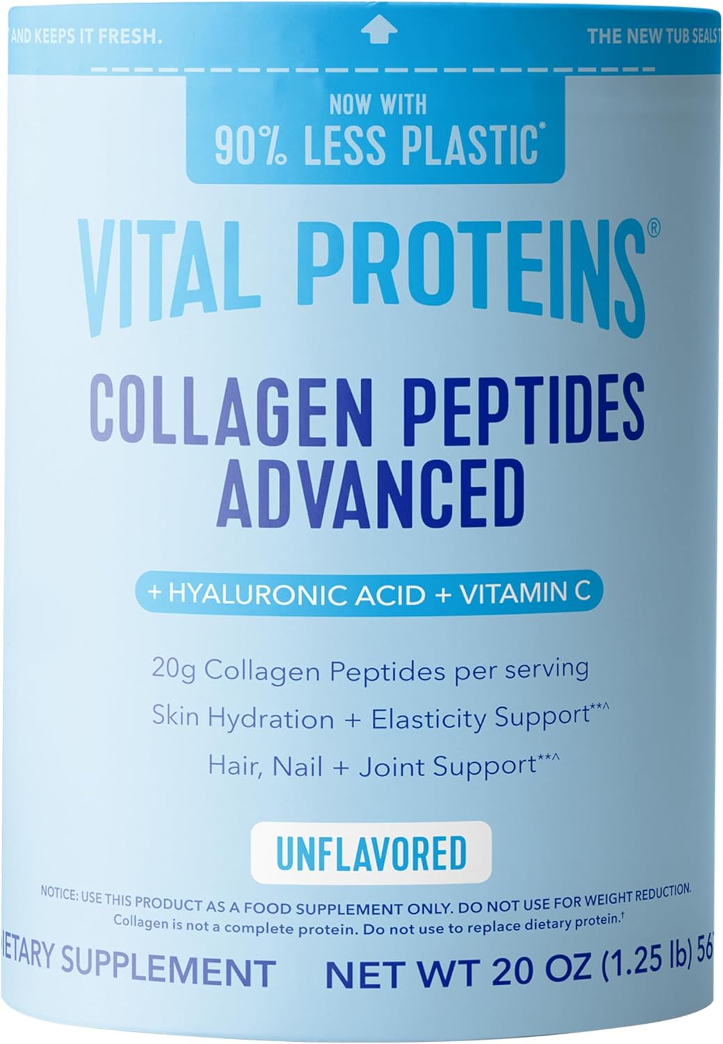 Vital Proteins Unflavored Collagen Peptides, 20 OZ