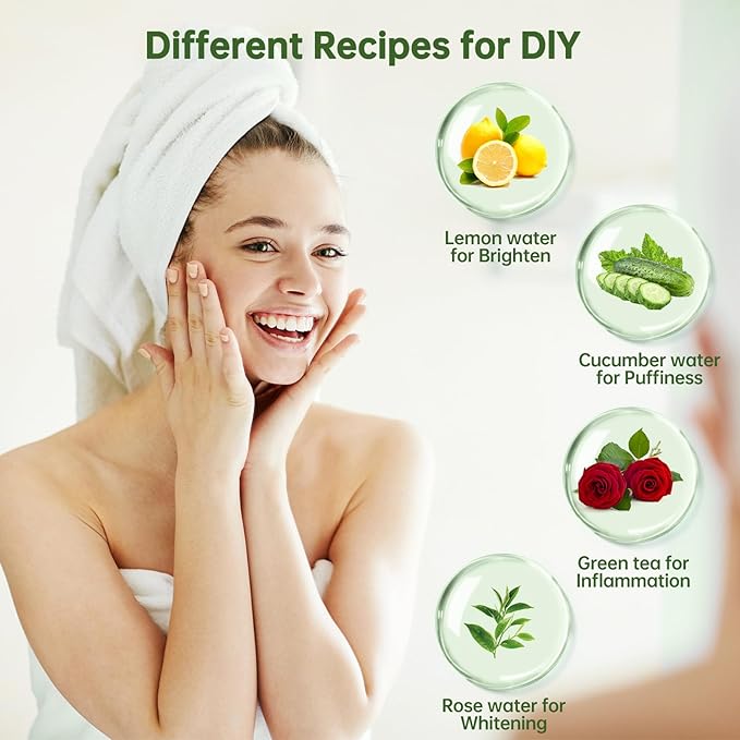 Ice Roller for Face and Eye，Ice Cube Roller Massager for Skin Women Care Tools, Naturally Conditioning De-Puff Eye Bags, Reduce Migraine Pain， Reusable Massage Silicone Ice Mold （Green）