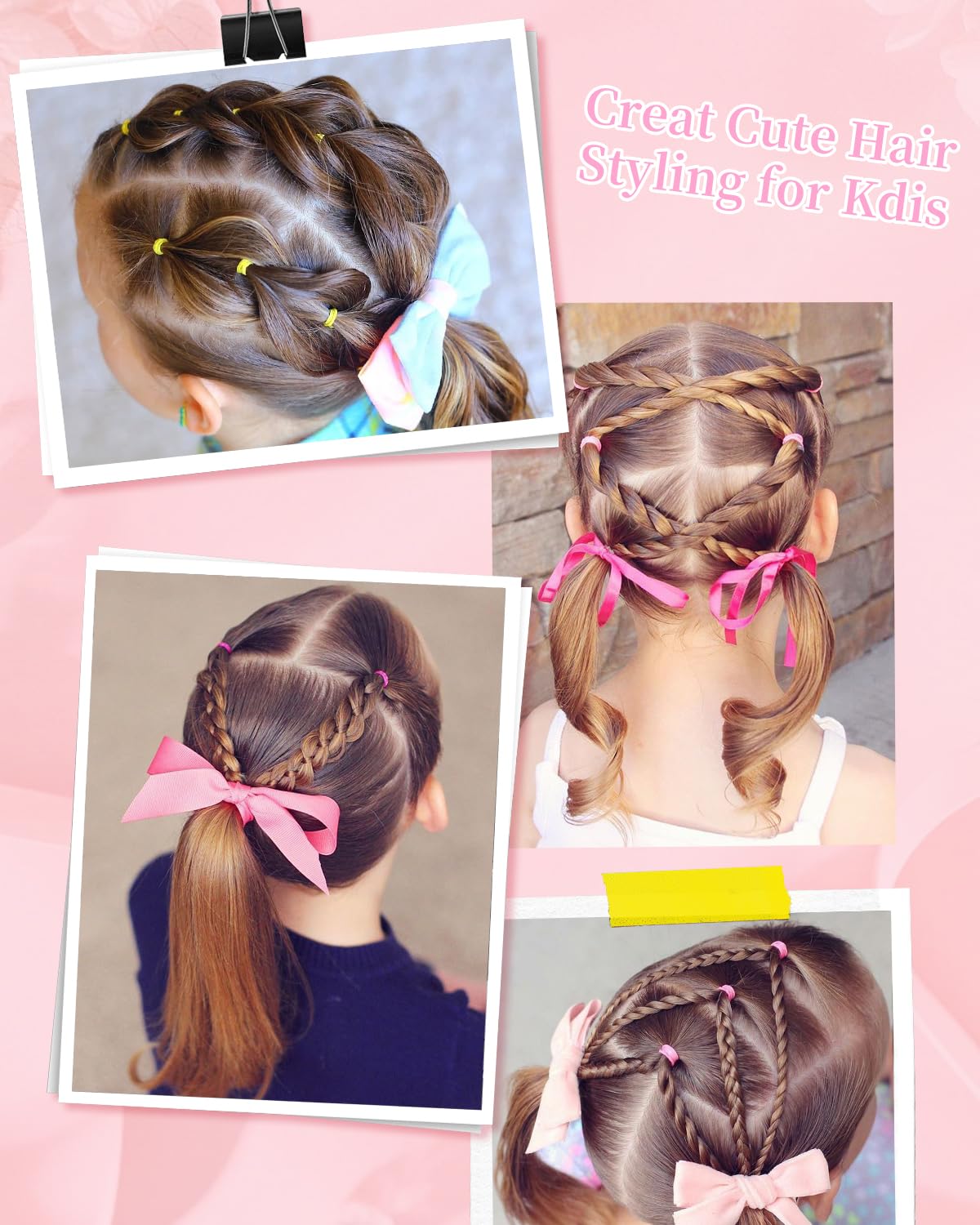 Hair Wax Stick Slick Back Hair Brush Set – Flyaway & Frizz Control for Sleek Ponytails, Buns, and Updos – Styling Accessories for Ballet, Dance Recitals, and Gifts