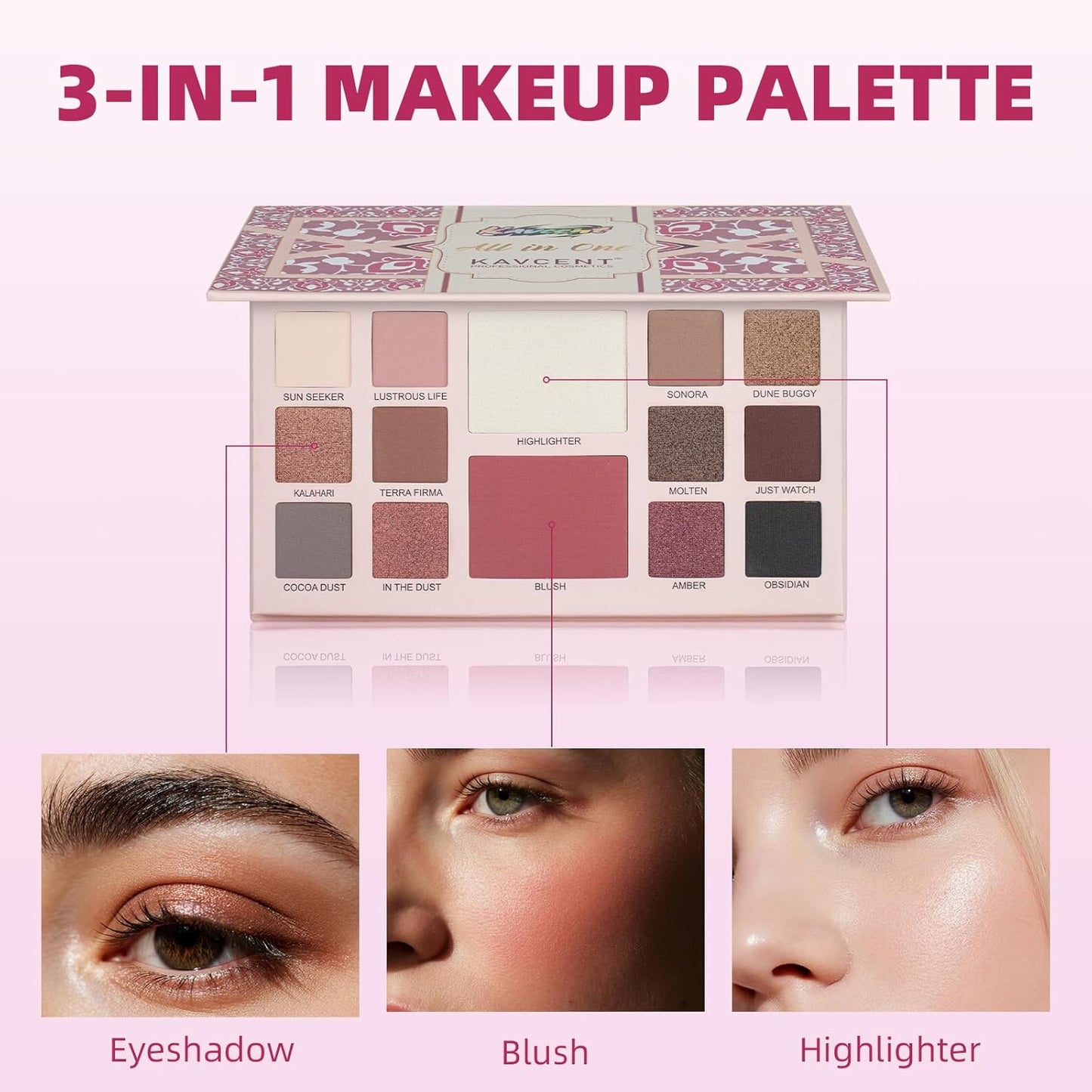 Makeup Kit for Women Teens full Kit Makeup set for Teens Teenagers 14-16 Eyeshadow Foundation Makeup Gift set for Women Makeup Kits for Teen Girls
