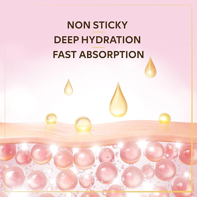 Daily Skin Moisturizing Body Oil with Apricot, Jojoba, Avocado & Vitamin E Oil | Hydrating & Nourishing for all Skin types | After Shower oil 8oz Strawberry Pineapple Scented