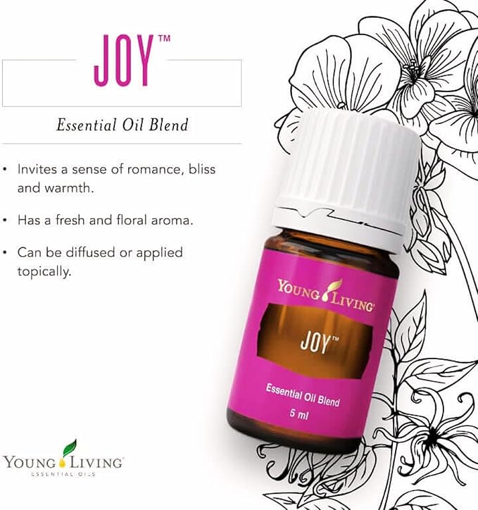 Joy Essential Oils Blend by Young Living, 5 Milliliters