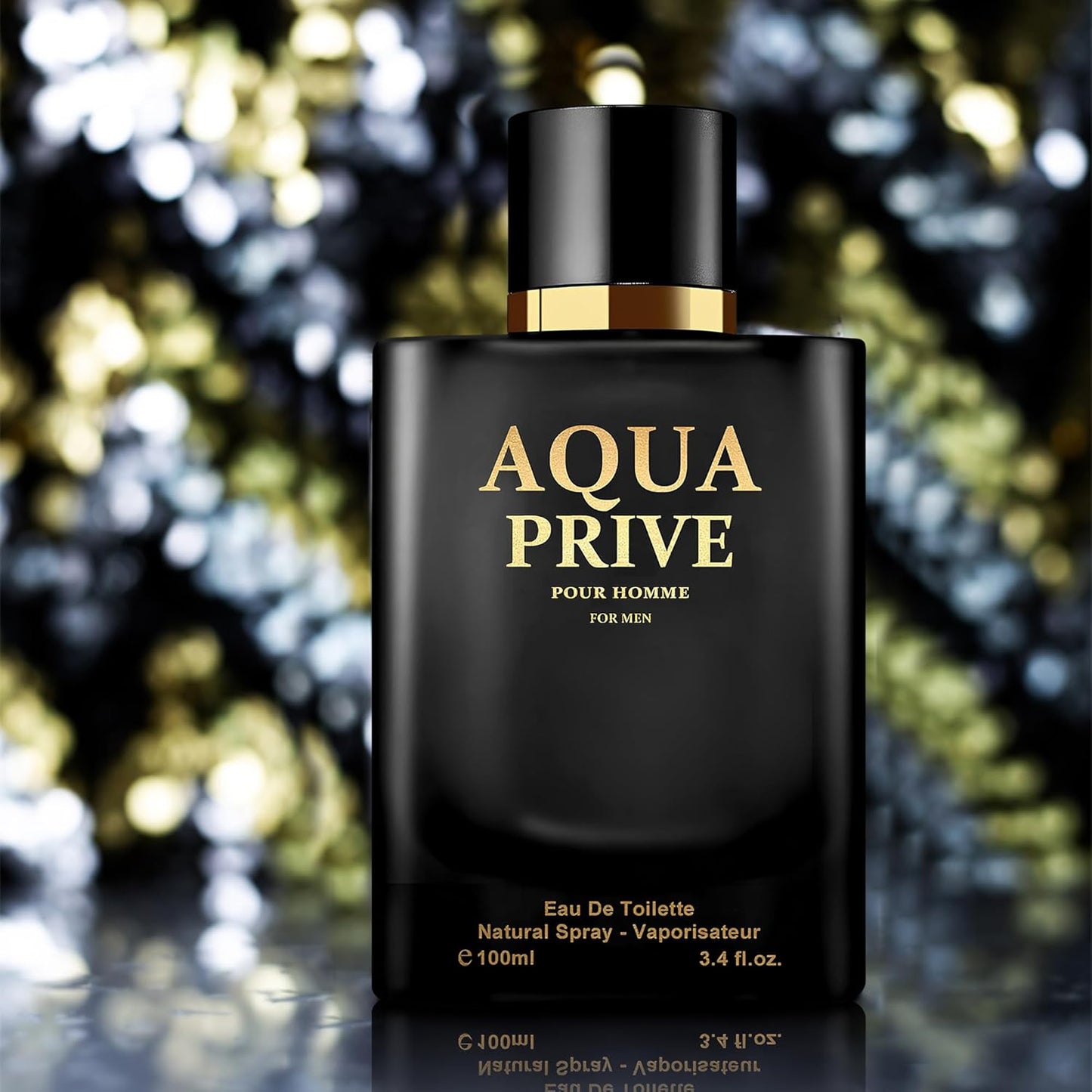 Aqua Sensual Woody Fragrance for Men | Long Lasting Cologne Aromatic Scent, Eau de Parfum Natural Spray - Great Holiday Gift, 3.4 Fl Oz/100 Ml