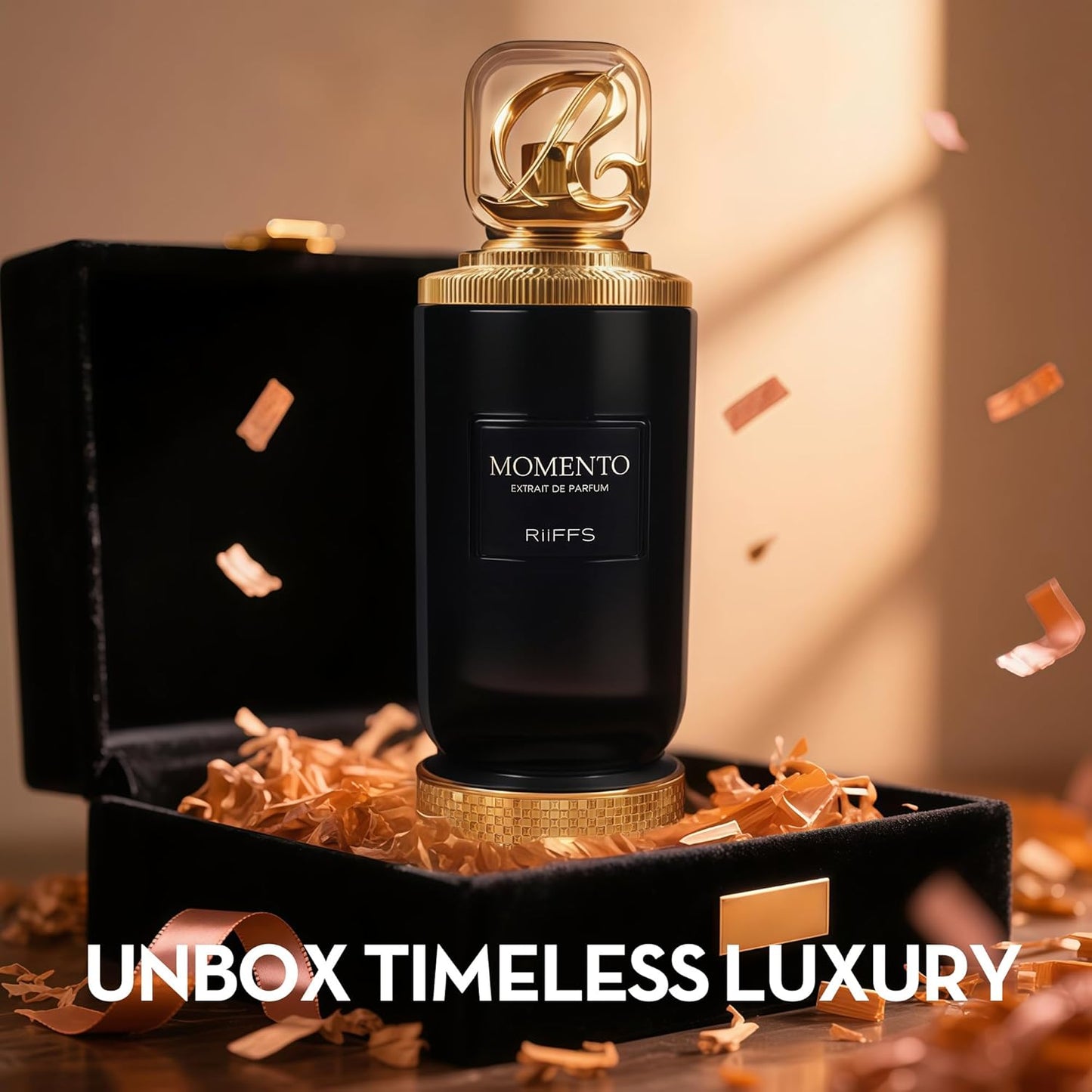 Momento Cologne for Men | Warm Spicy Amber Eau de Parfum | 100ml Long Lasting Perfume with Mandarin,Damask Rose,Oud,Amberwood | Rich Seductive Scent for Day and Night