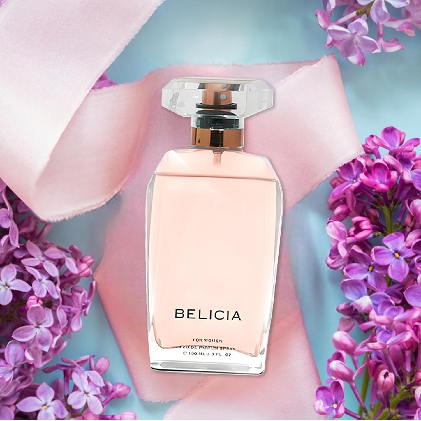 Women's Perfume Combo Set Milano Women&Belicia Floral Fruity Fragrance Eau De Parfum Elegant 100ml Bottle Natural Spray Each for Daily Used