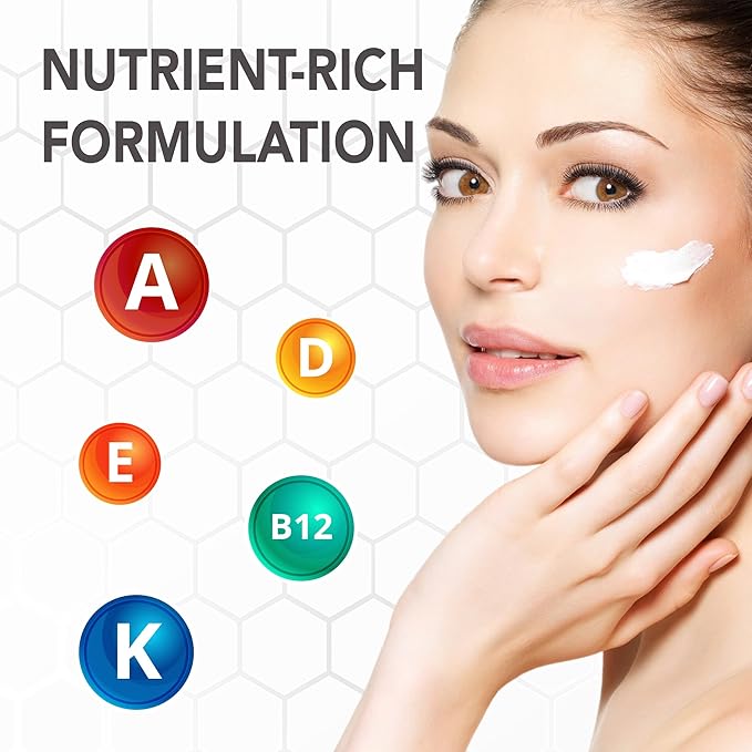 Beef Tallow for Skin | 100% Grass Fed Handmade Tallow Face Moisturizer | Face & Body | Whipped Moisturizer | 100% Natural Tallow Balm | No Parabens | Sensitive & Dry Skin, Eczema, Psoriasis