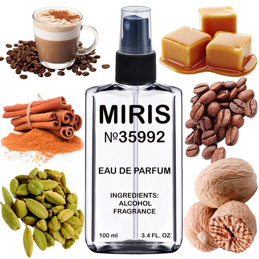 MIRIS No. 35992, Inspired by Intoxicated, Long-Lasting Unisex Eau de Parfum for Women & Men, Spray 3.4 Fl Oz / 100 ml