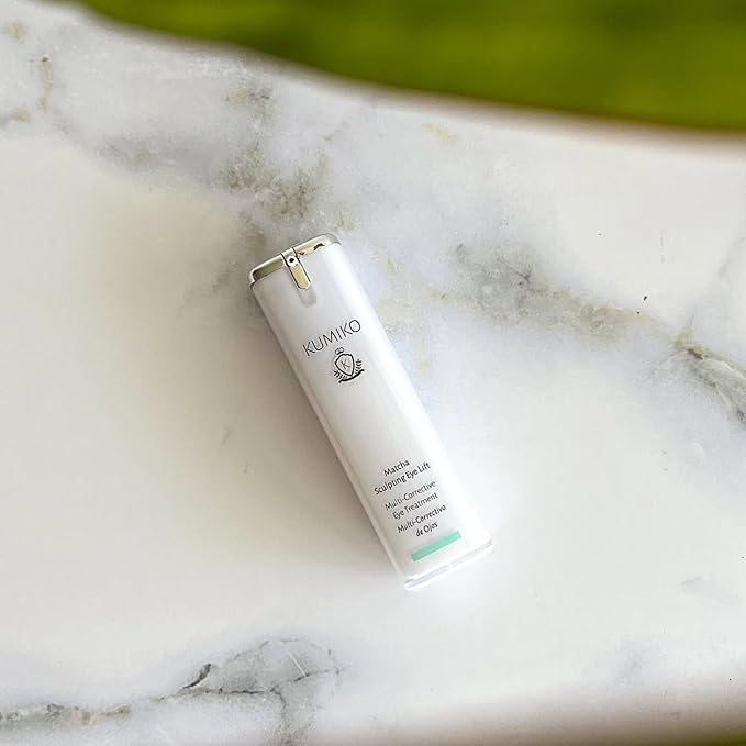 KUMIKO Ultimate Eye Lift & Brightener - Multi-Corrective Skincare Day Cream for Eyes & Lips - Targets Dark Circles, Wrinkles & Puffiness - Hydrating Eye Moisturizer - Ethical Beauty - 30ml