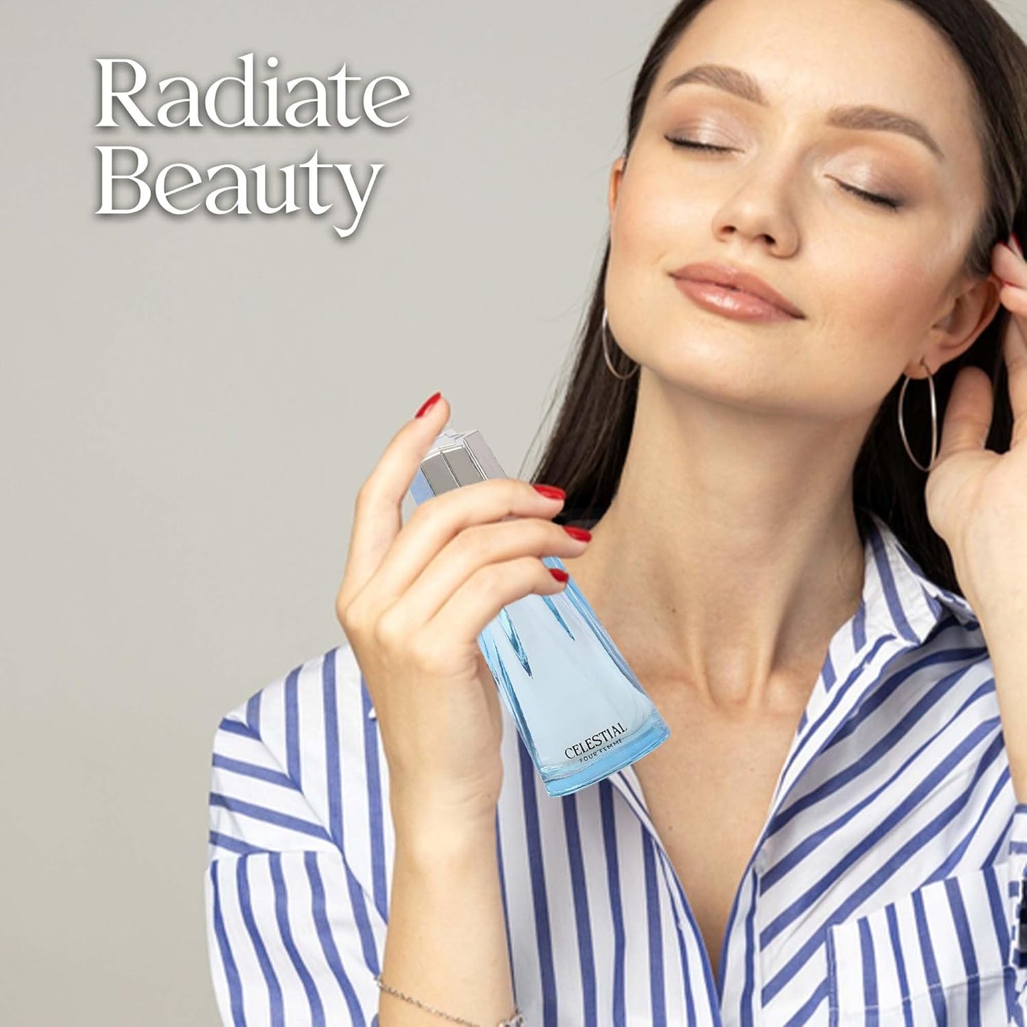 Celestial Eau de Parfum for Women - 100ml Floral & Fruity Perfume with Lavender, Coconut, Vanilla & Pear, Long-Lasting Feminine Fragrance