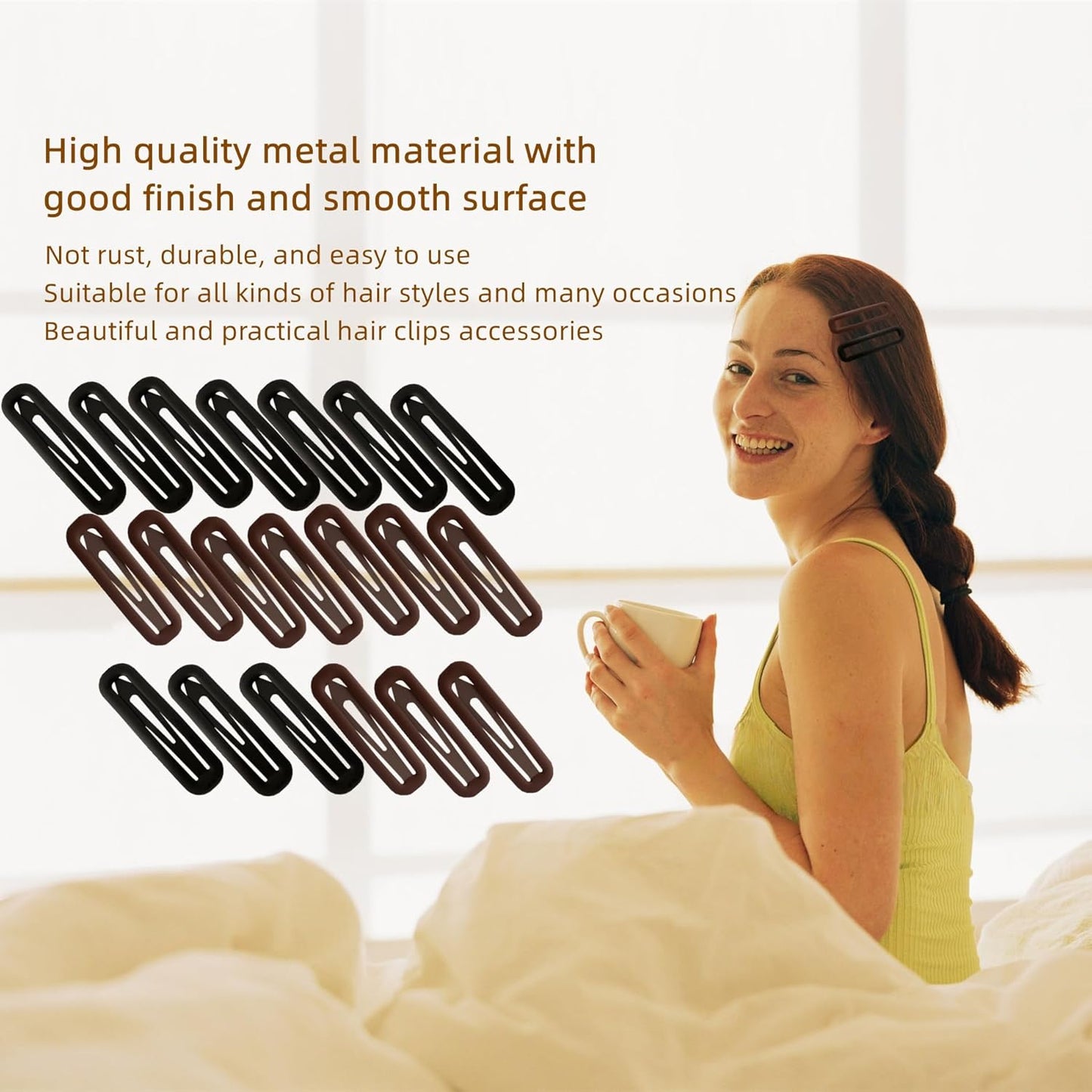 Snalp Hair Clips Decorative Styling Hair Accessories Hair Barrettes for Women and Girls 20 pcs