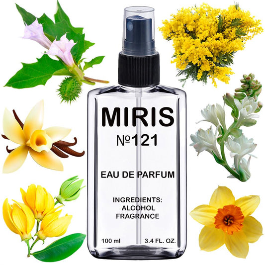 MIRIS No. 121, Inspired by Poem, Long-Lasting Eau de Parfum for Women, Spray 3.4 Fl Oz / 100 ml